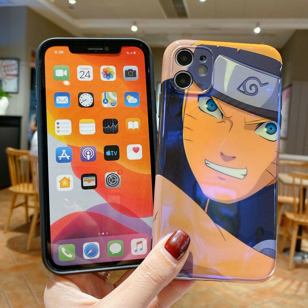 NARUTO Uzumaki Naruto Hatake Kakashi Phone Case For iPhone 11 Pro Max 7/8Plus XS iPhone Cases AtlasCase 