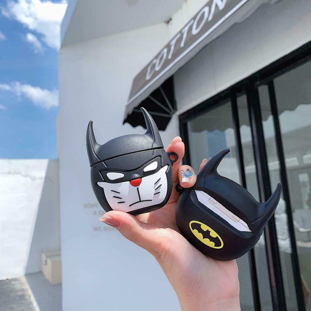 NEW 3D Cartoon Iron Man Batman Charging Earphone For Airpods Pro 1&2 Case Cover Airpods Case AtlasCase 