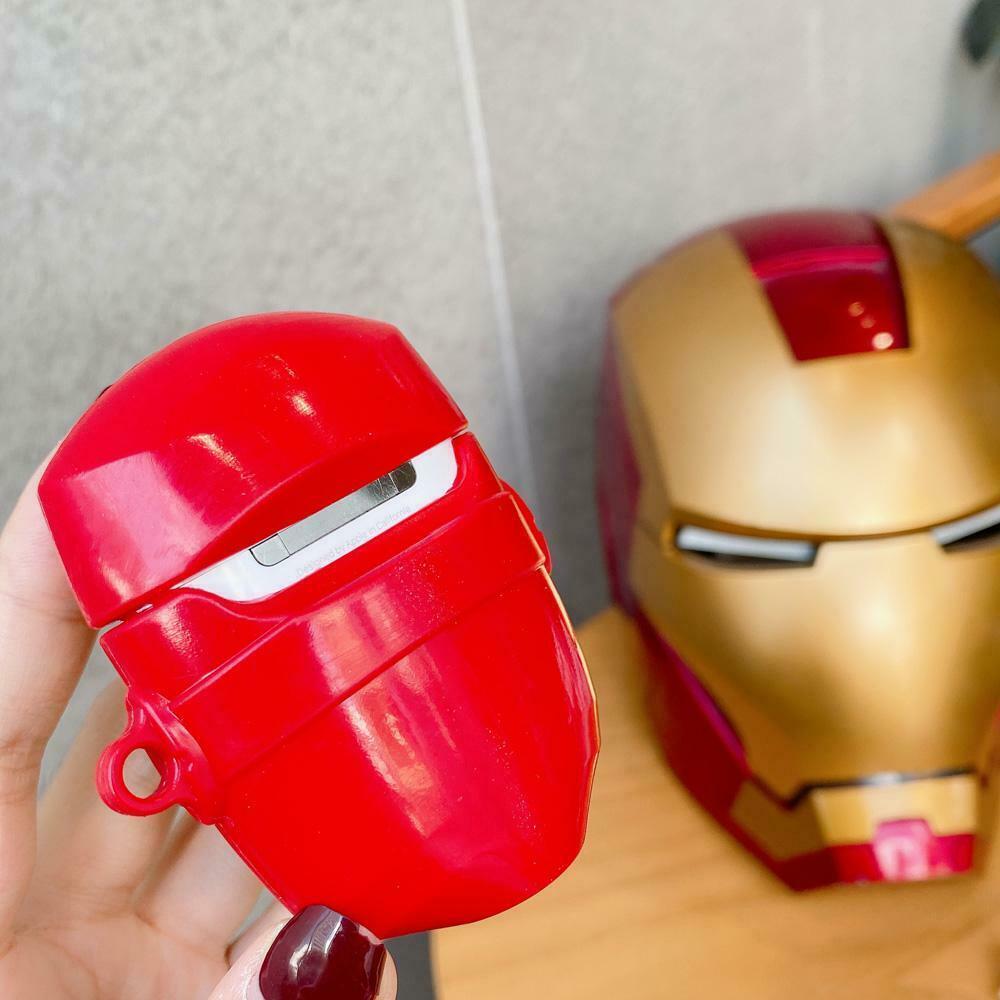 NEW 3D Cartoon Iron Man Batman Charging Earphone For Airpods Pro 1&2 Case Cover Airpods Case AtlasCase 