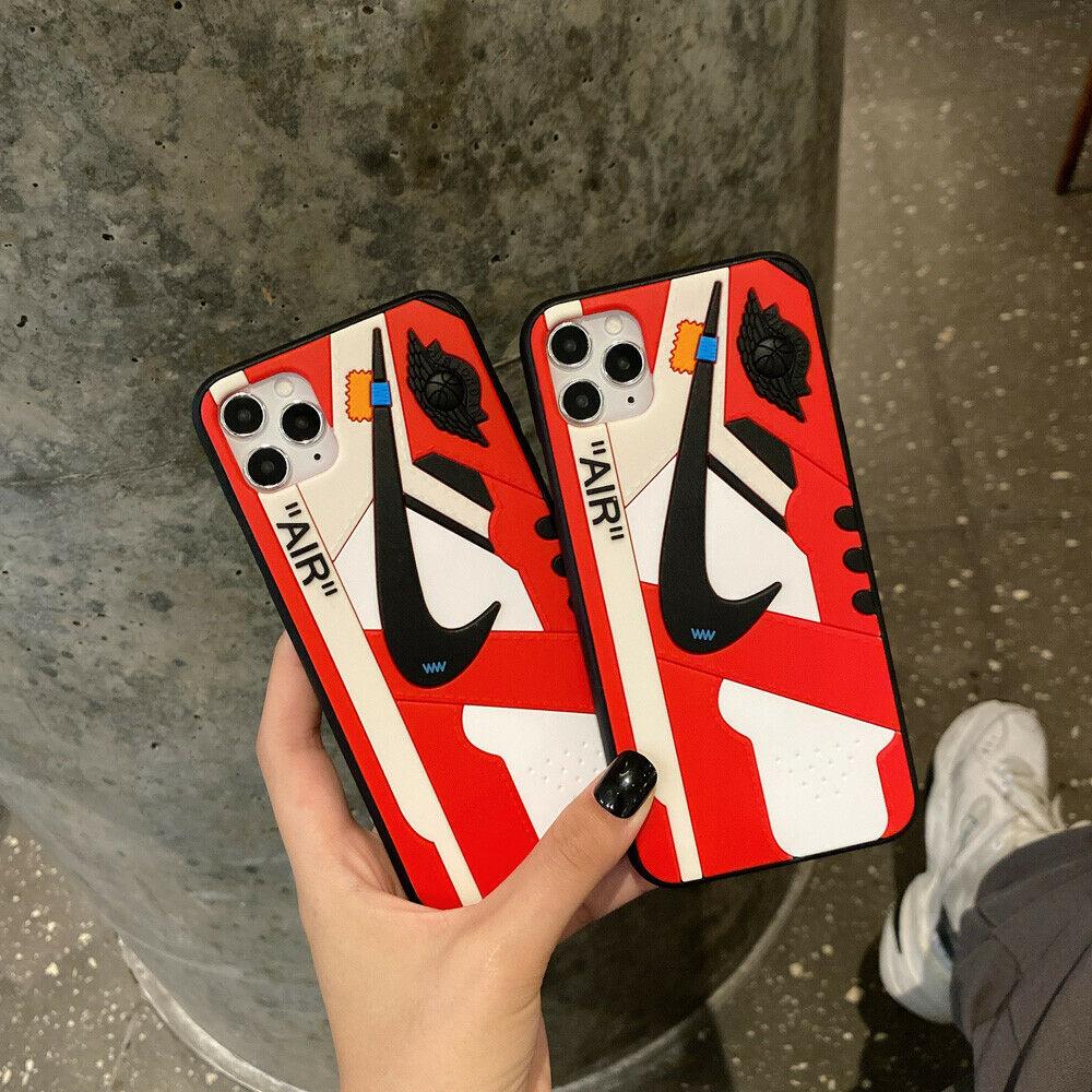 Nike AIR Jordan Fashion Ceative Cool Phone Case Cover For iPhone11 11Pro 7 8 XR iPhone Cases AtlasCase 
