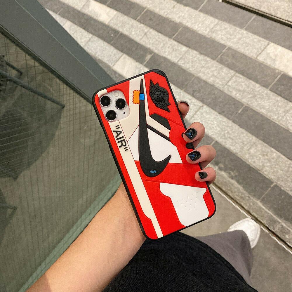 Nike AIR Jordan Fashion Ceative Cool Phone Case Cover For iPhone11 11Pro 7 8 XR iPhone Cases AtlasCase 