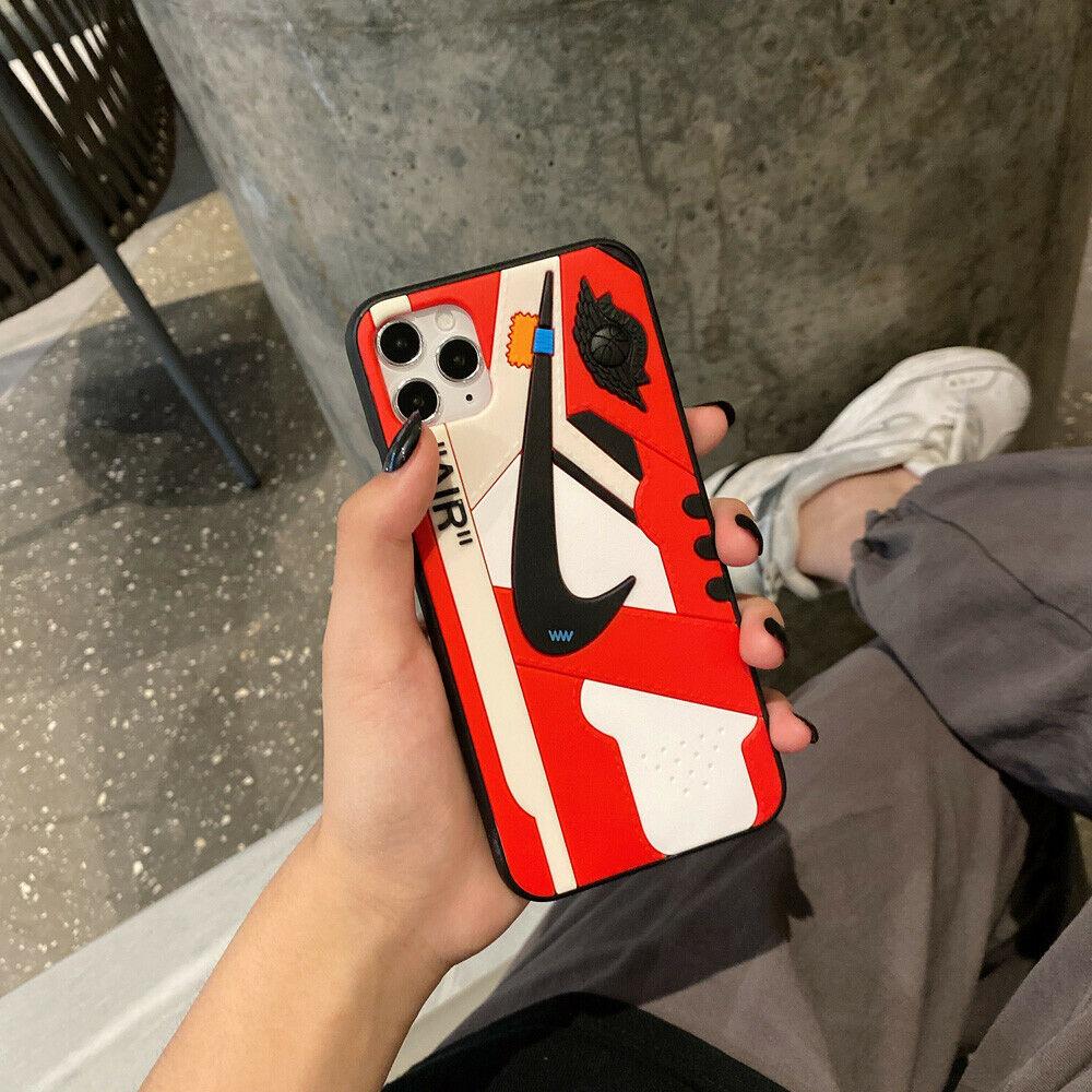 Nike AIR Jordan Fashion Ceative Cool Phone Case Cover For iPhone11 11Pro 7 8 XR iPhone Cases AtlasCase 