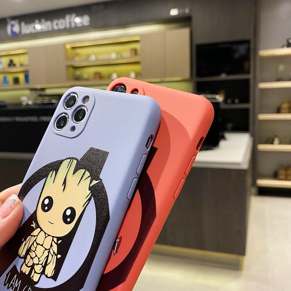 Phone Case Cartoon Super Hero Soft Cover For iPhone 11 Max X XR 7 8 Plus SE 2020 asmtank 