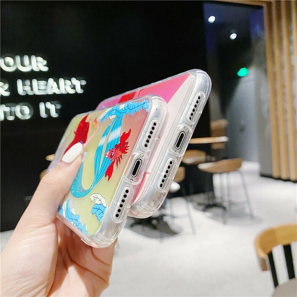 Phone Case Disney Mermaid Princess TPU For iPhone 11 Pro Max X XR Xs 7 8 SE 2020 tianshan666 