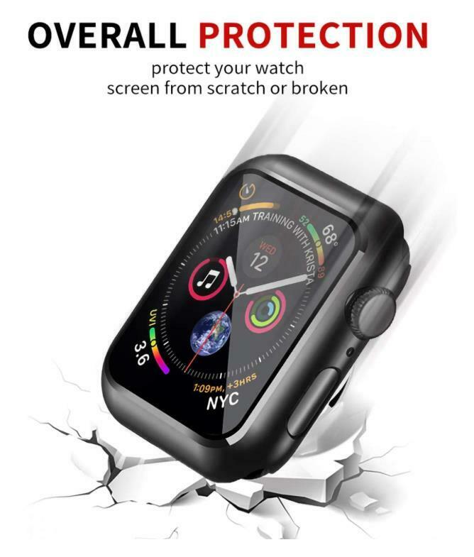 Protector Cover Hard Case For iWatch Apple Watch Series 1/2/3/4/5 38/40/42/44 eztelecomeztelecom 