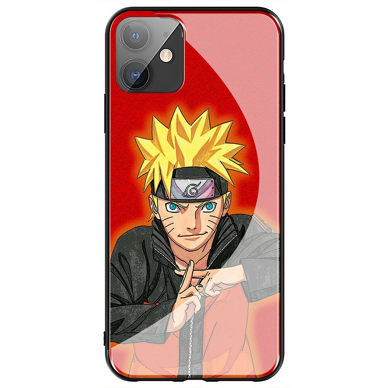 Sasuke NARUTO Akatsuki Glass Case for iPhone 11 Pro XR X XS Max 8 7 6 6s Plus + iPhone Cases AtlasCase 11 for iPhone 6/6S 