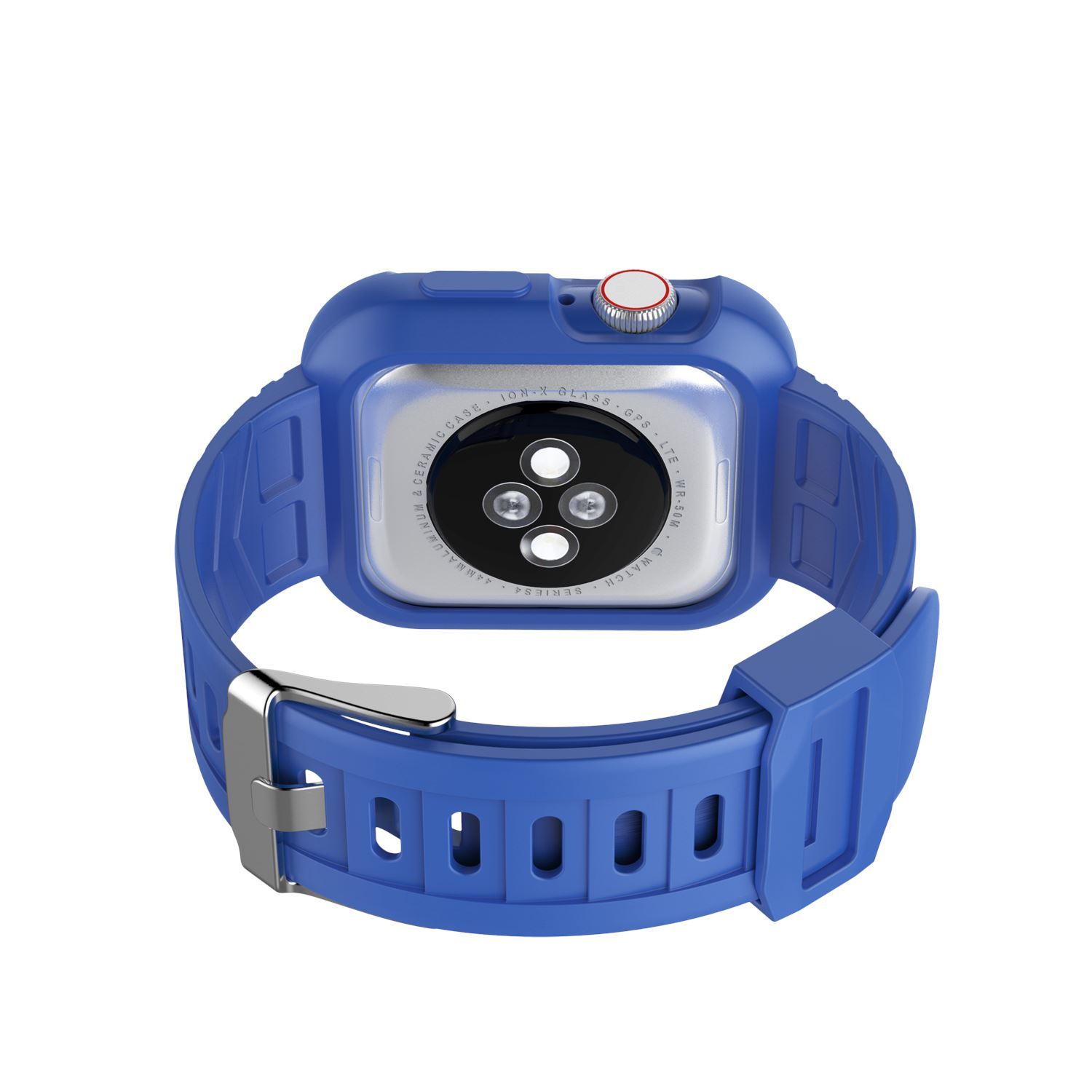 Silicone Sport Band Strap+Case for Apple Watch Series 5/4/3/2/1 42/38/40/44mm ebizware 
