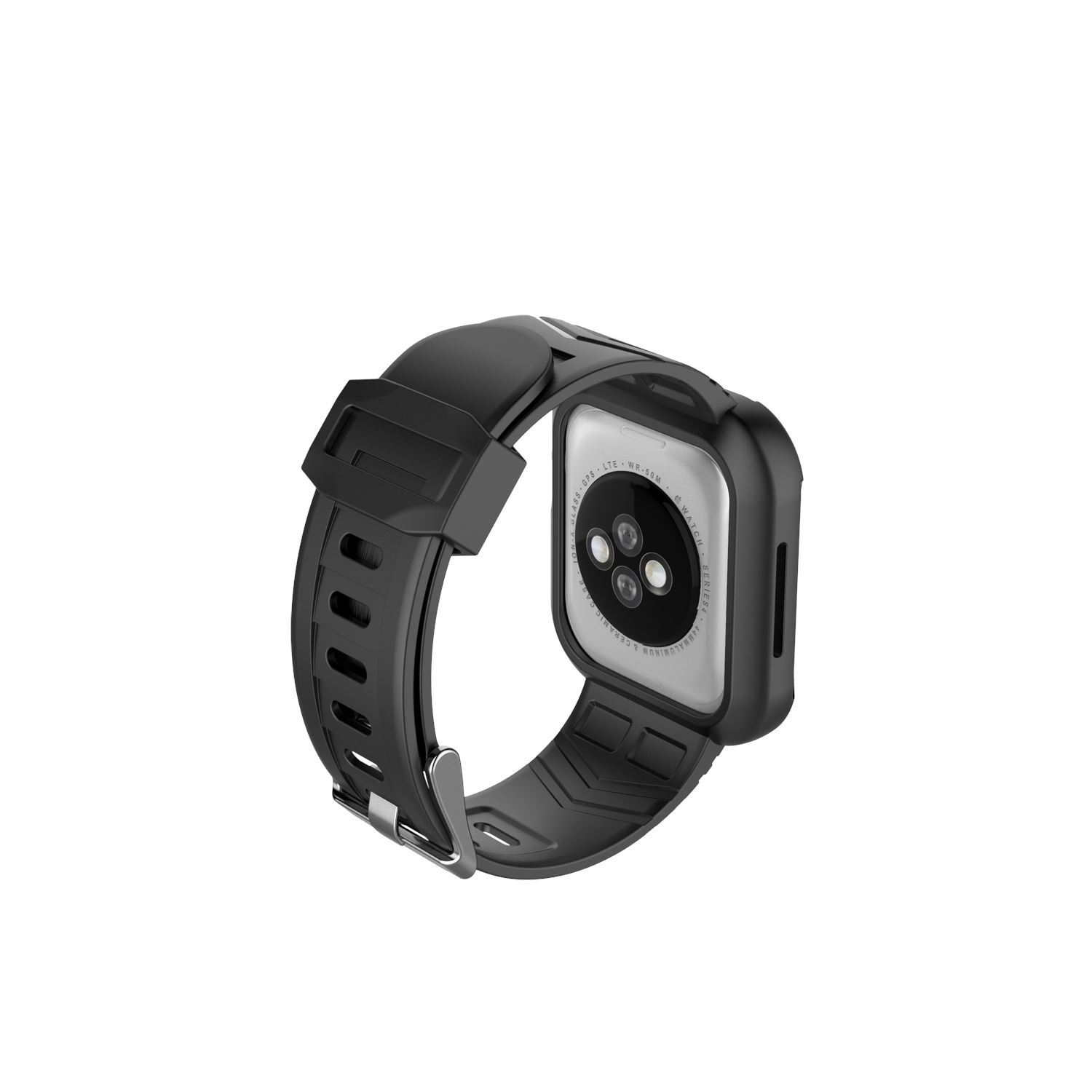 Silicone Sport Band Strap+Case for Apple Watch Series 5/4/3/2/1 42/38/40/44mm ebizware 