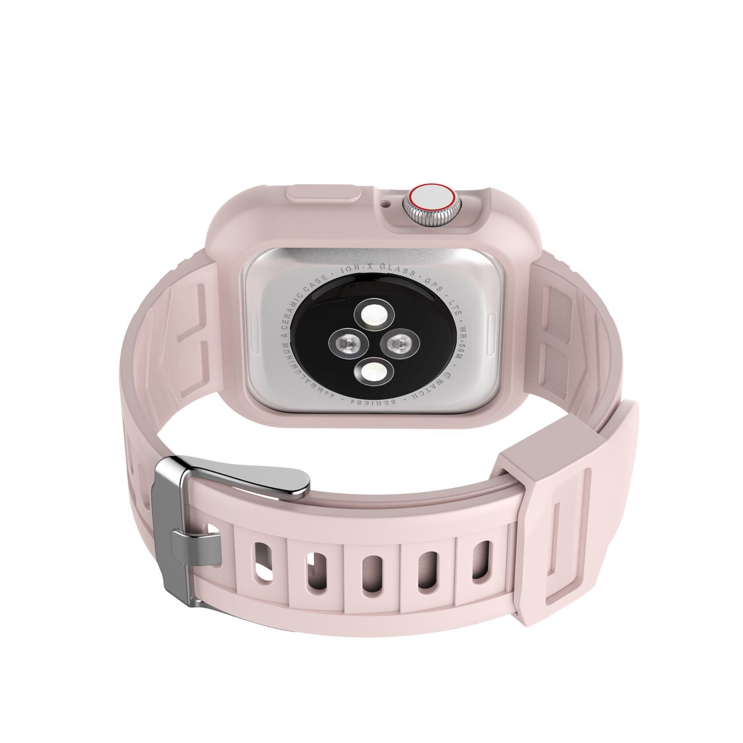 Silicone Sport Band Strap+Case for Apple Watch Series 5/4/3/2/1 42/38/40/44mm ebizware 