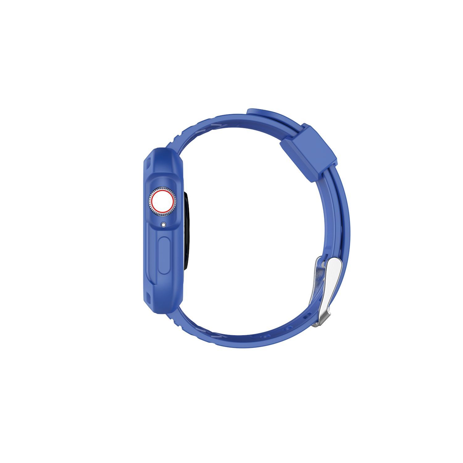 Silicone Sport Band Strap+Case for Apple Watch Series 5/4/3/2/1 42/38/40/44mm ebizware 