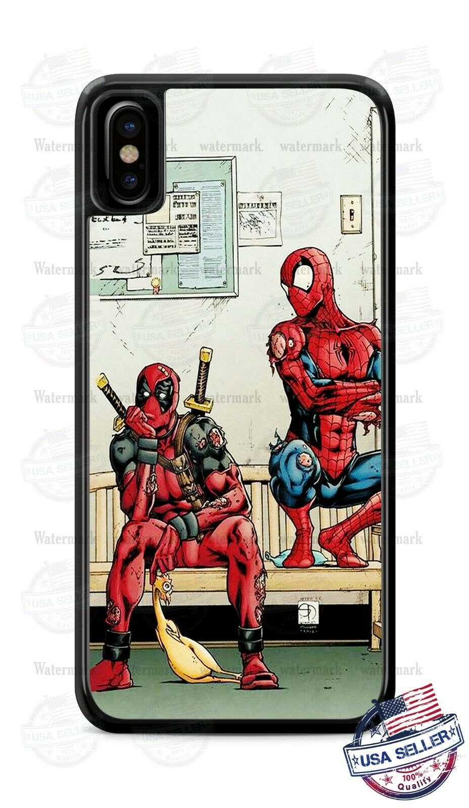 Spiderman Deadpool Superhero Phone Case Cover For iPhone 11 Samsung A20 LG etc pinkgurl4upinkgurl4u 