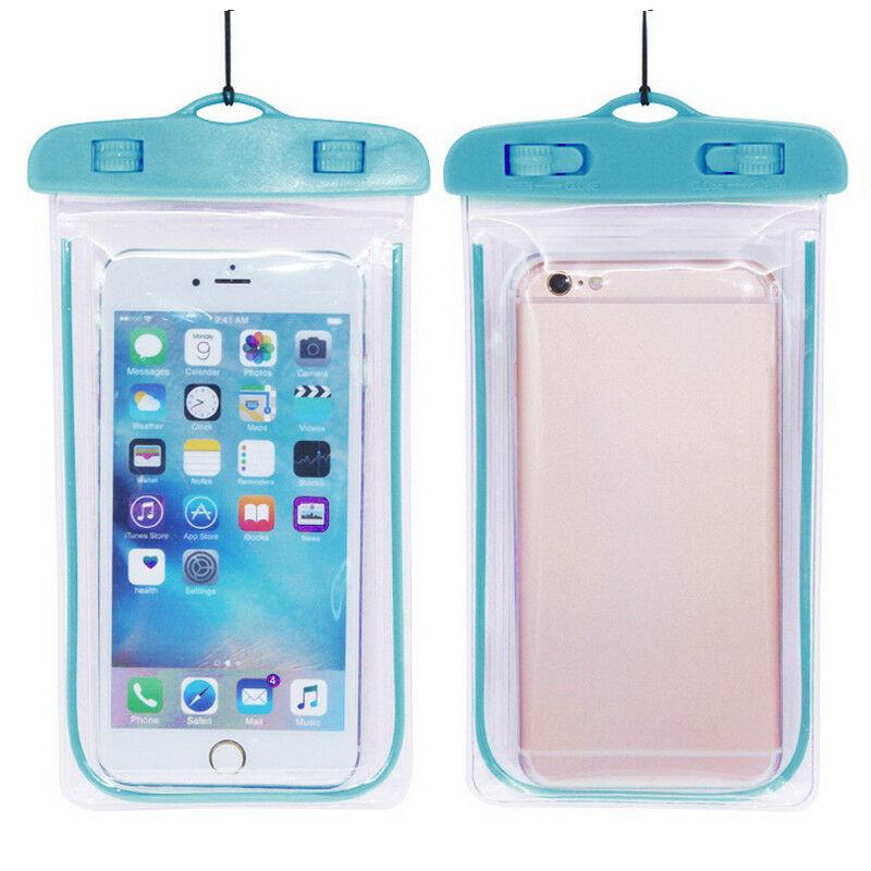 Universal Waterproof Case iPhone Cases AtlasBling Blue 